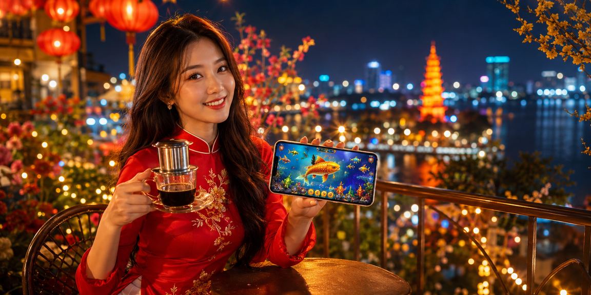 Người dùng Hà Nội chơi Bắn Cá trên ứng dụng di động b369